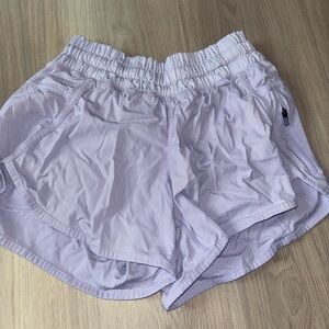 Women's Lavender Athletic Shorts
